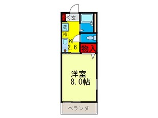 ヒロ参番館の物件間取画像